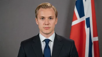 Et foto av en norsk viseforsvarsminister