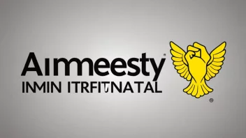 Logoen til Amnesty International, en menneskerettighetsorganisasjon som arbeider for å beskytte individers rettigheter og bekjempe urettferdighet.