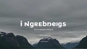 En person med etternavnet Ingebergs, med en norsk bakgrunn