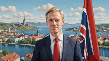 Et bilde av en norsk ambassadør i et fremmed land.