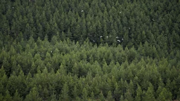 Et småkratt i en norsk skog.