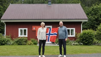 Et hus med flere eiere i Norge.