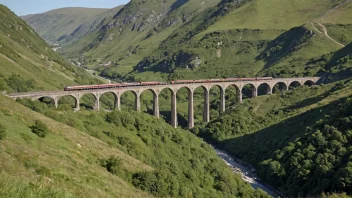 En viadukt er en lang, hevet bro eller struktur som bærer en vei eller jernbane over en dal eller en annen hindring.