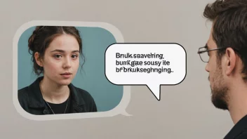 En bilde av en person som bruker en programvare med en bildetekst 'bruksavhengig' i en taleboble.