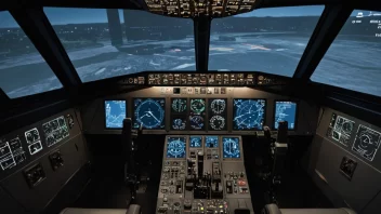 En flysimulator er en maskin som simulerer flyging. Den brukes til å trene piloter og til å teste fly.