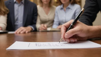 En person som signerer en medlemskapsavtale, som symboliserer avtalen mellom medlemmet og organisasjonen.