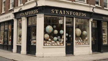 En Stanfords-butikk i London