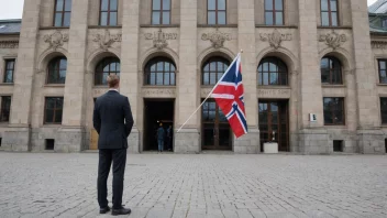 Et bilde av en person som representerer Oslo i en offisiell sammenheng.