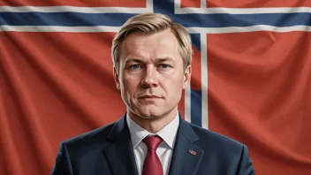 Et bilde av en norsk statsminister fra Arbeiderpartiet.