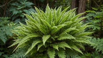 En sjelden plante eller vegetasjon med unike egenskaper.