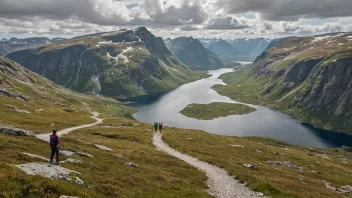 Ågskardet fjellpass i Trøndelag