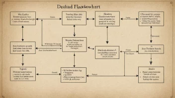 Et flytdiagram er en grafisk fremstilling av en prosess, brukt til å planlegge og visualisere sekvensen av trinn og beslutningspunkter.