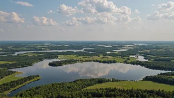 Aremark kommune i Norge, kjent for sin varierte natur