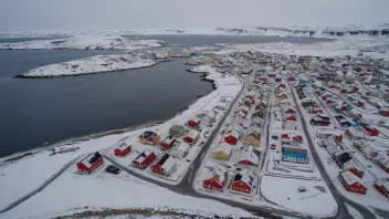 En liten kystby med rik historie og naturskjønne utsikter over det omkringliggende havet.