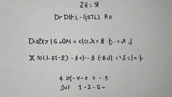 En matematisk ligning eller graf relatert til Dirichlet-problemer, med en subtil bakgrunn av en matematikers arbeidsplass.