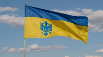 Det ukrainske flagget er et symbol på landets rike historie og kultur.