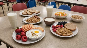 En næringsrik skolefrokost