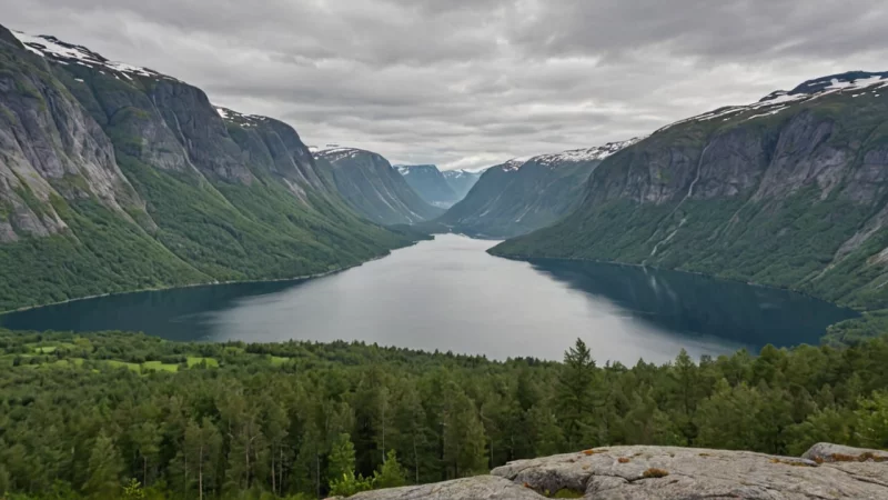 norske naturord, fjord, skog, fjell, elv, nordlys