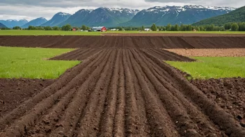 Et bilde som viser ulike jordsmonntyper og deres varierende kvalitet og fruktbarhet.