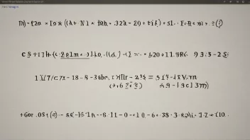 En matematisk ligning med konstanter fremhevet