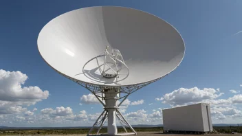 En tallerkenantenne er en type antenne som brukes til å motta signaler fra satellitter.