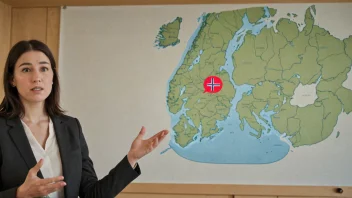 Et bilde som representerer konseptet dialekter i Norge.