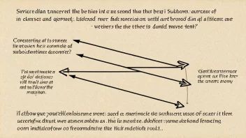 Et setningsdiagram som viser forholdet mellom en hovedsetning og en bisetning.