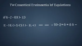 Et bilde som illustrerer begrepet kongruens i matematikk.