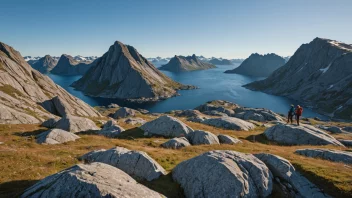 Et hogsvær i norske fjell.