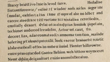 Et bilde som viser hvordan orddelingssoner brukes til å dele ord i en tekst for å forbedre lesbarheten.