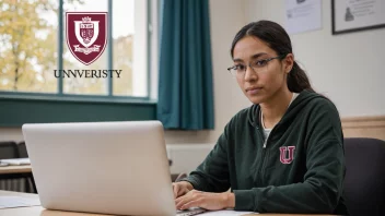 En student som registrerer seg for et kurs eller program ved et universitet eller en høyskole.