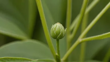 En liten, rund eller hevet struktur på en plante.