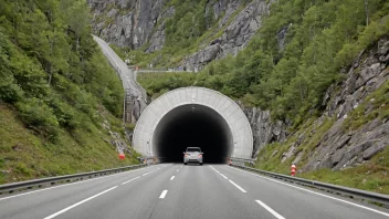 Romeriksporten tunnelen i Norge, en viktig transportåre.