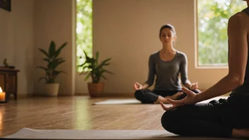 En person søker åndelig veiledning eller hjelp gjennom meditasjon