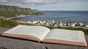 Et bilde som representerer den norske kysten og loven som regulerer den.