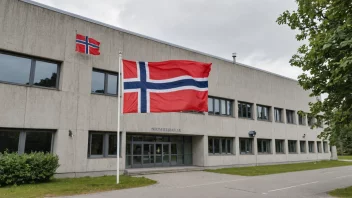 En offentlig skole i Norge, også kjent som en statsskole.