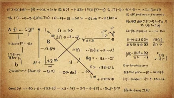 Et bilde som representerer matematiske proporsjoner og mengder i en vitenskapelig kontekst.