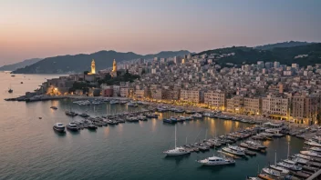 Et bybilde av Hongkong, som viser dens unike blanding av øst og vest.