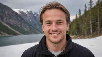 Et portrett av en norsk mann med et varmt og velkommen smil, som representerer navnet Bjarte.