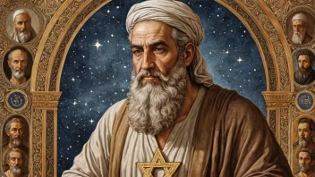 Et bilde av Abraham, en sentral figur i de abrahamittiske religionene.