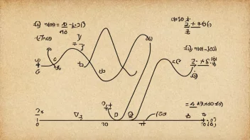 En illustrasjon av en matematisk funksjon som skalerer opp eller ned ved hjelp av en skaleringsmetode, med matematiske symboler og ligninger i bakgrunnen.