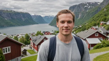 En person med etternavnet Rasmusen, med en norsk bakgrunn.