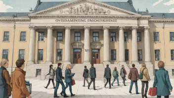 Et bilde som representerer begrepet omdanningsmyndighet, den norske statlige etaten som har ansvar for å regulere utdanningssystemet.