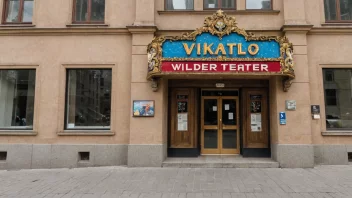 Vikateatret i Oslo, et populært teater med en rekke forskjellige forestillinger.