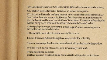 Et bilde som viser de forskjellige delene av en tekst, inkludert overskrifter, avsnitt og setninger.