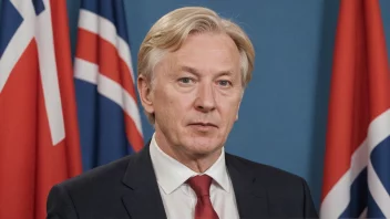 Et portrett av Kåre Willoch Bondevik, en norsk politiker og tidligere statsminister.