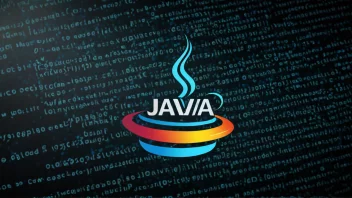 Et logo eller symbol som representerer programmeringsspråket Java.