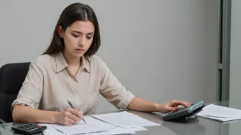 En person som jobber som utregner, utfører beregninger og analyser for å finne ut av noe.