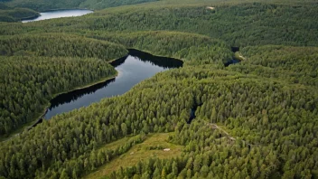 Et naturskjønt bilde av Nordmark, som viser områdets skjønnhet og muligheter for friluftsliv.