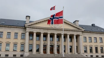 Et bilde som representerer den norske statens finansielle aktiviteter.